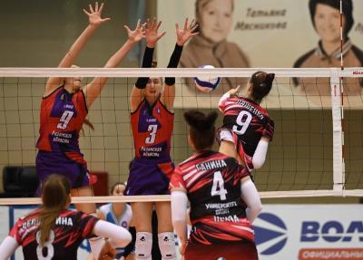 ВК «Рязань-РГУ» выиграл у пензенского «Университета»